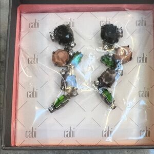 CAbi Elegant Multicolor Gemstone Earrings
